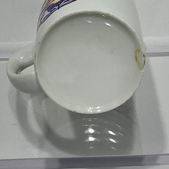 Vintage Berggren Swedish Folk Art Mug Birds & Tulips 3/$17 - Picture 4 of 8